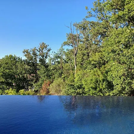 Avec Piscine, Entre Terre Et Villa *